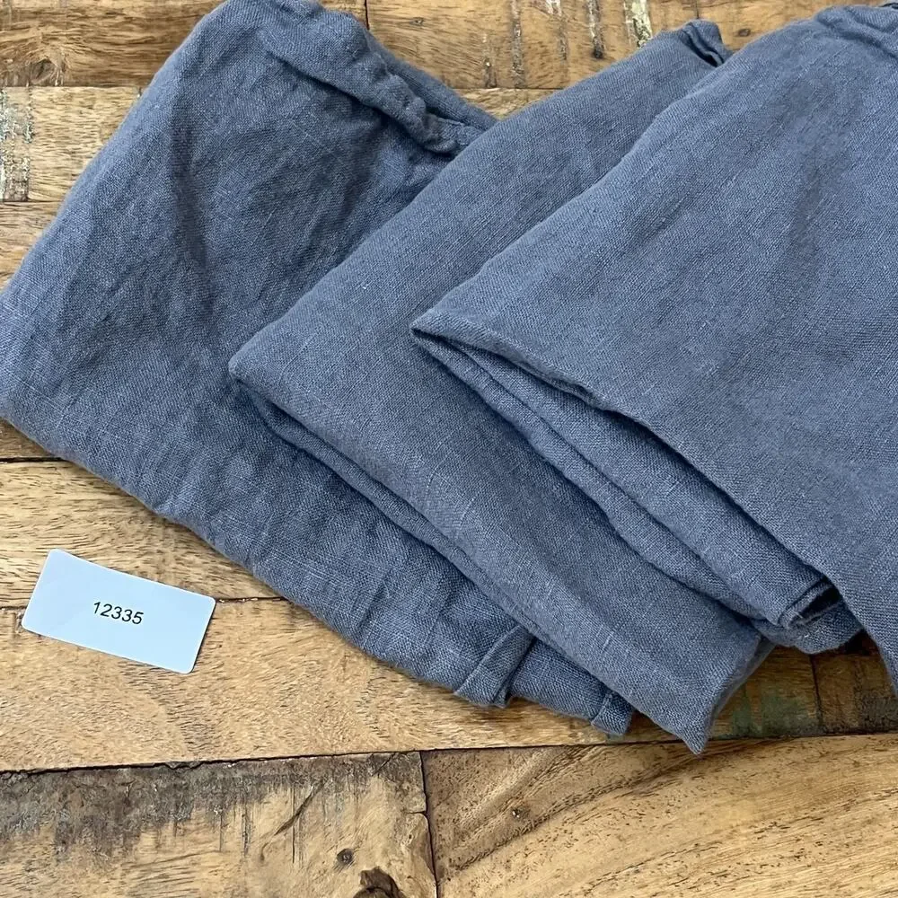 Southern Living Gray Kitchen Towels Set of 3 100% Linen 20